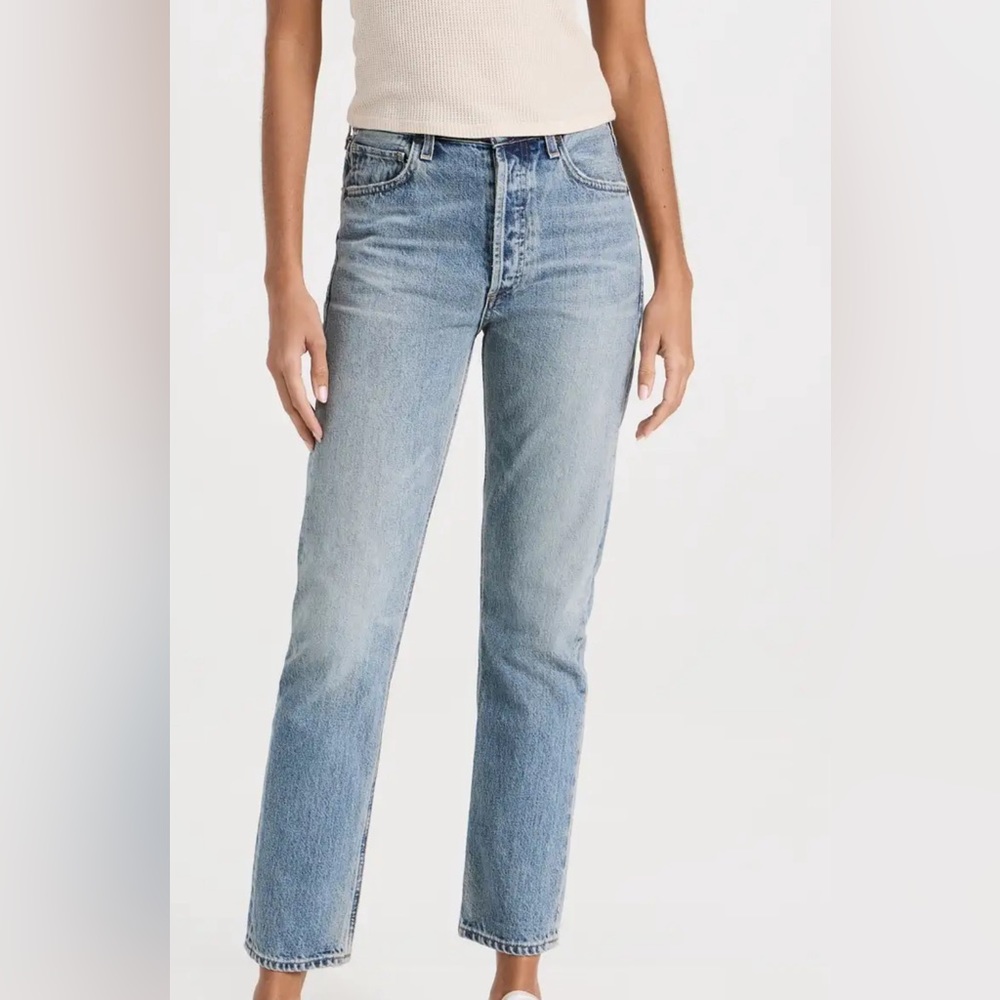 Citizens of Humanity denim jeans
Size 24, 14" across waist, 25" inseam